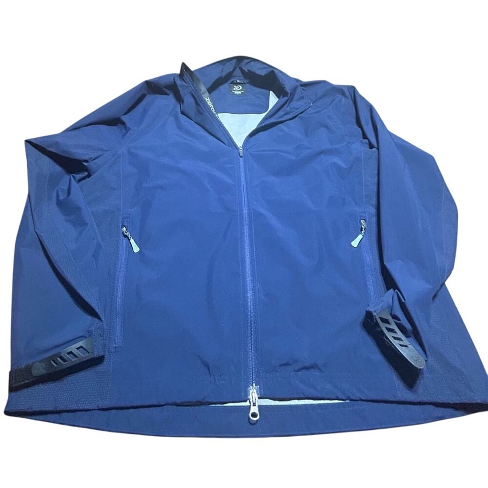 Zero Restriction Men's Navy Windbreaker Jacket